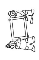 Buurman en Buurman kleurplaat 8